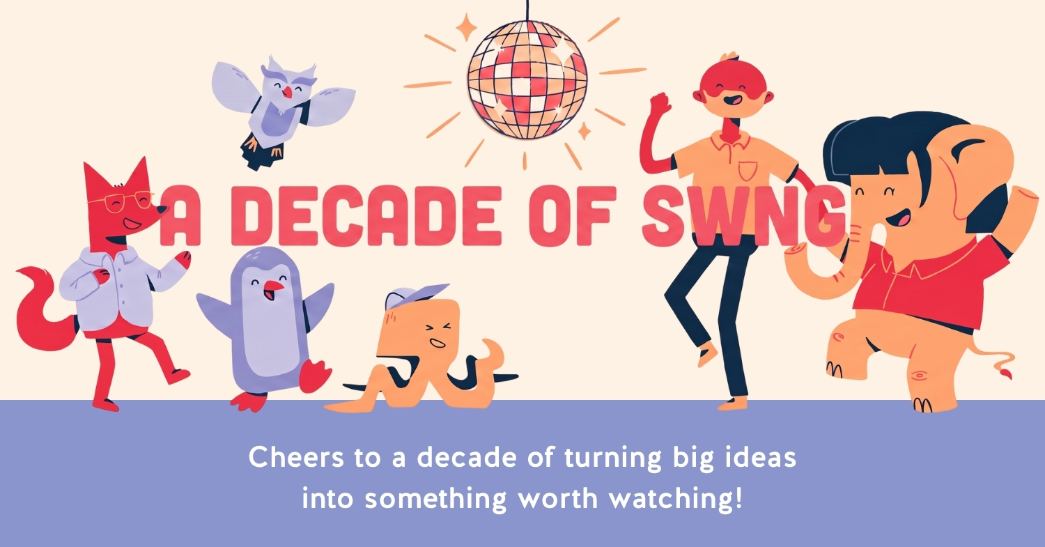 Reflecting on 10 Years of Projects at Swng Productions